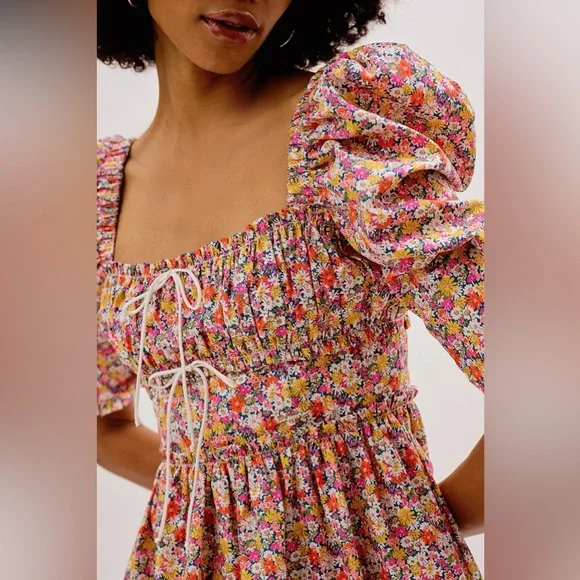 For Love & Lemons Libby Mini Dress - Picture 13 of 13